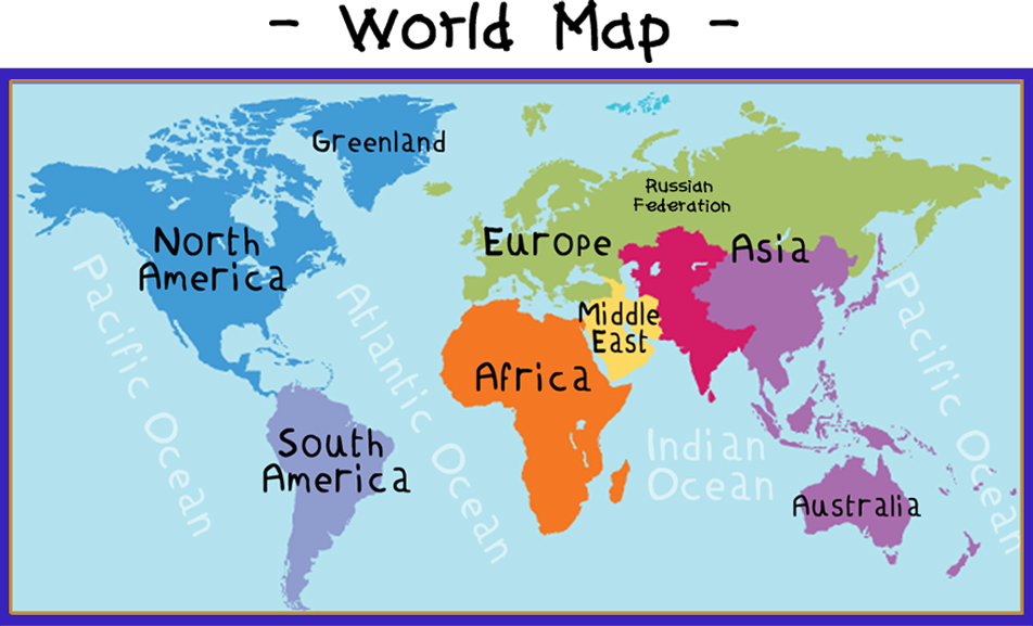 World Map Showing All Countries Pictures To Pin On Pinterest Pinsdaddy