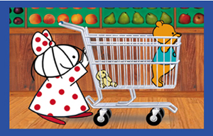 Shopping for healthy foods